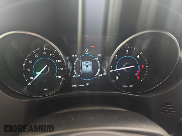 2018 Jaguar F-Pace 20d Premium with VIN SADCJ2FN4JA243867, listed as a Copart auction lot 46492475 with 84,774 mi miles and Clean Title. Bid and sale history available at DreamBid. Image 8.