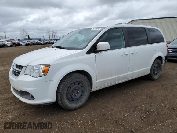 2019 Dodge Grand Caravan SE with VIN 2C4RDGBG3KR728242, listed as a Copart auction lot 49245185 with 189,653 mi miles and Salvage Title. Bid and sale history available at DreamBid. Image 1.