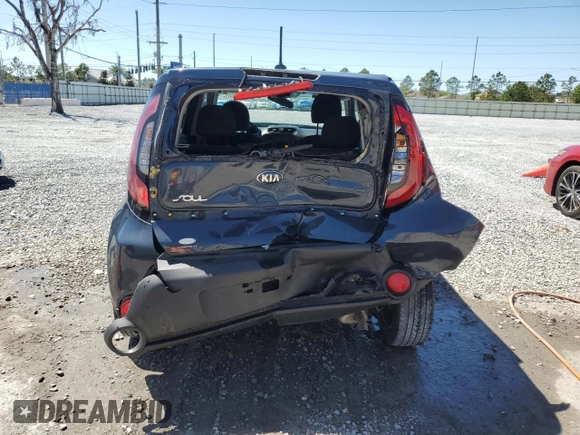 2015 Kia Soul + with VIN KNDJP3A52F7150784, listed as a Copart auction lot 49783605 with 142,420 mi miles and Salvage Title. Bid and sale history available at carsss.com. Image 6.