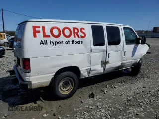 2011 Ford Econoline Cargo Commercial with VIN 1FTNE2EW2BDA57568, listed as a Copart auction lot 51213515 with 351,242 mi miles and Salvage Title. Bid and sale history available at carsss.com. Image 3.