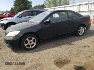2005 Honda Civic Cpe LX with VIN 1HGEM22555L075234, listed as a Copart auction lot 53936455 with 143,062 mi miles and Clean Title. Bid and sale history available at carsss.com. Image 1.