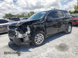 2021 Chevrolet Traverse LT Cloth z VIN 1GNERGKW3MJ184539, wystawiony jako Copart lot #60527025 z przebiegiem 117 364 mil mil oraz Nie do naprawy • Non repairable. Historia ofert i sprzedaży dostępna na DreamBid. Obrazek 1.