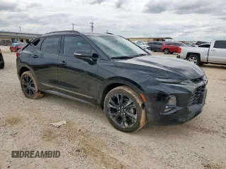 2020 Chevrolet Blazer RS with VIN 3GNKBERS2LS625282, listed as a Copart auction lot 58732775 with 79,972 mi miles and Salvage title. Bid and sale history available at DreamBid. Image 4.