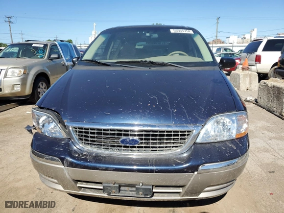 2003 Ford Windstar Wagon SEL with VIN 2FMZA53453BA08772, listed as a Copart auction lot 56955754 with 156,101 mi miles and Salvage Title. Bid and sale history available at carsss.com. Image 5.