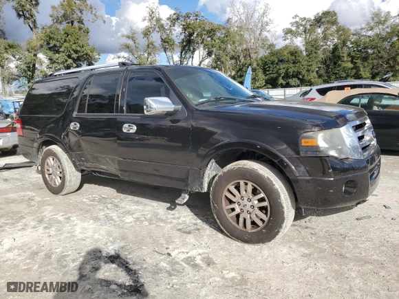 2013 Ford Expedition EL Limited with VIN 1FMJK1K56DEF36386, listed as a Copart auction lot 85215484 with 216,871 mi miles and Salvage Title. Bid and sale history available at carsss.com. Image 4.