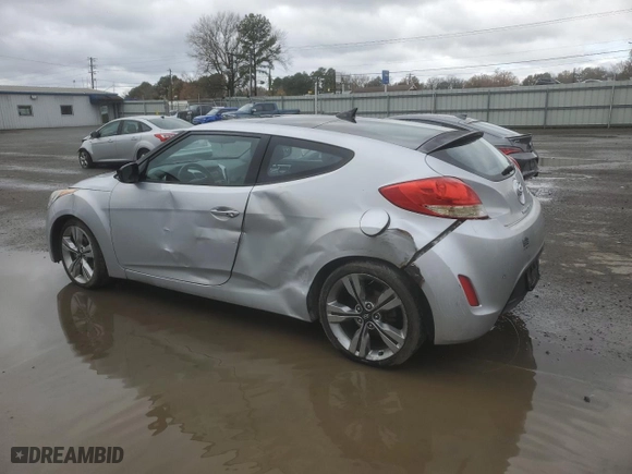 2013 Hyundai Veloster w/Black Int with VIN KMHTC6AD8DU151185, listed as a Copart auction lot 85415014 with 133,203 mi miles and Salvage Title. Bid and sale history available at carsss.com. Image 2.