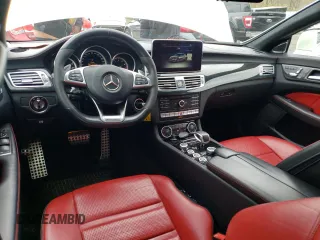 2015 Mercedes-Benz CLS-Class CLS 63 AMG S-Model with VIN WDDLJ7GB9FA156024, listed as a Copart auction lot 50621274 with 94,479 mi miles. Bid and sale history available at carsss.com. Image 8.