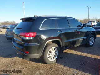 2021 Jeep Grand Cherokee Laredo X with VIN 1C4RJEAG9MC511837, listed as a IAAI auction lot 41386461 with 52,184 mi miles. Bid and sale history available at carsss.com. Image 4.