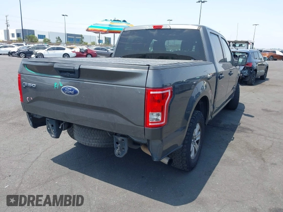 2016 Ford F-150 XL with VIN 1FTEW1CP3GKF52531, listed as a IAAI auction lot 42402534 with 159,166 mi miles and . Bid and sale history available at DreamBid. Image 4.