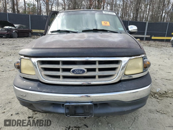 2001 Ford F-150 XL with VIN 1FTZX17211NA94099, listed as a Copart auction lot 50587055 with Not provided miles and Salvage title. Bid and sale history available at DreamBid. Image 5.
