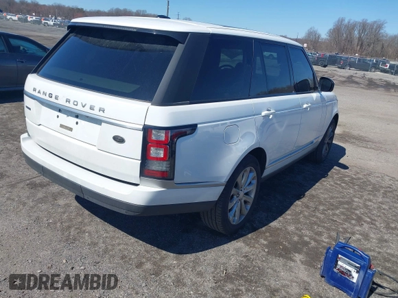 2014 Land Rover Range Rover HSE with VIN SALGS2WF0EA173141, listed as a IAAI auction lot 41822539 with 78,584 mi miles and . Bid and sale history available at DreamBid. Image 4.