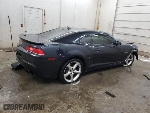 2014 Chevrolet Camaro SS with VIN 2G1FS1EW6E9267088, listed as a Copart auction lot 51487845 with 42,510 mi miles and Salvage Title. Bid and sale history available at carsss.com. Image 3.