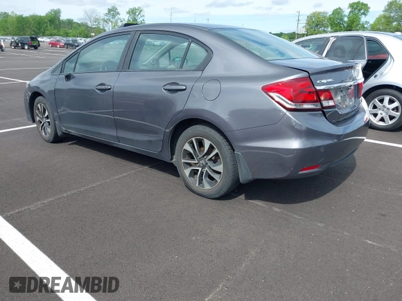 2015 Honda Civic EX with VIN 19XFB2F89FE048965, listed as a IAAI auction lot 42060440 with 149,475 mi miles and . Bid and sale history available at carsss.com. Image 3.