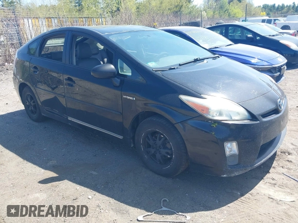 2010 Toyota Prius II with VIN JTDKN3DU7A0024029, listed as a IAAI auction lot 42171940 with 525,490 mi miles. Bid and sale history available at carsss.com. Image 1.