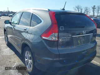 2013 Honda CR-V EX-L with VIN 2HKRM4H75DH660774, listed as a IAAI auction lot 41800719 with 166,647 mi miles. Bid and sale history available at carsss.com. Image 3.
