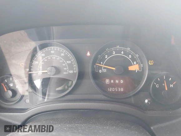 2016 Jeep Compass Sport with VIN 1C4NJCBA8GD699861, listed as a IAAI auction lot 42380213 with 120,538 mi miles and . Bid and sale history available at DreamBid. Image 7.