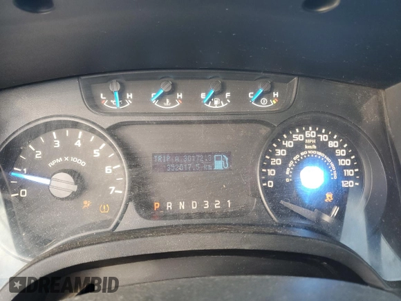 2013 Ford F-150 XL с VIN 1FTNF1CF2DKD70967, выставлен на аукционе Copart как лот 44536975 с пробегом 352 017 миль миль и Списание • Salvage title. История ставок и продаж доступна на DreamBid. Изображение 9.