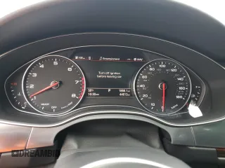 2017 Audi A6 Premium Plus with VIN WAUG8AFCXHN097380, listed as a Copart auction lot 52740875 with 44,613 mi miles and Salvage Title. Bid and sale history available at carsss.com. Image 9.