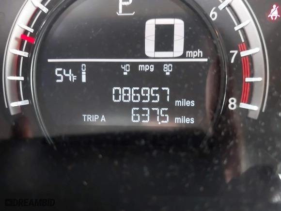 2018 Honda CR-V LX with VIN 2HKRW5H39JH417591, listed as a IAAI auction lot 41762656 with 86,957 mi miles. Bid and sale history available at carsss.com. Image 16.
