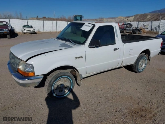 1998 Ford Ranger XL with VIN 1FTYR10U8WUB16744, listed as a IAAI auction lot 41665843 with 199,105 mi miles. Bid and sale history available at carsss.com. Image 2.