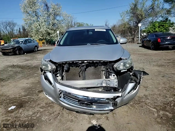 2013 Infiniti JX35 with VIN 5N1AL0MM3DC324326, listed as a Copart auction lot 52241375 with 139,880 mi miles and Salvage Title. Bid and sale history available at carsss.com. Image 11.