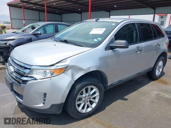2013 Ford Edge SE with VIN 2FMDK3GC0DBE33153, listed as a IAAI auction lot 42366900 with 130,894 mi miles and . Bid and sale history available at DreamBid. Image 17.