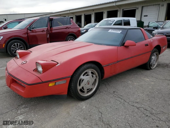 1989 Chevrolet Corvette with VIN 1G1YY2181K5117046, listed as a Copart auction lot 52690925 with 645,648 mi miles and Clean Title. Bid and sale history available at carsss.com. Image 1.