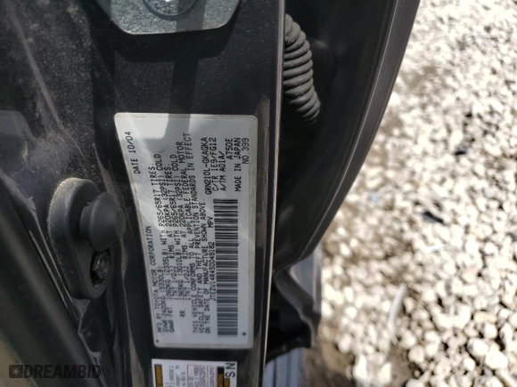 2005 Toyota 4Runner SR5 with VIN JTEZU14R450049182, listed as a Copart auction lot 52213355 with 192,686 mi miles and Salvage Title. Bid and sale history available at carsss.com. Image 13.