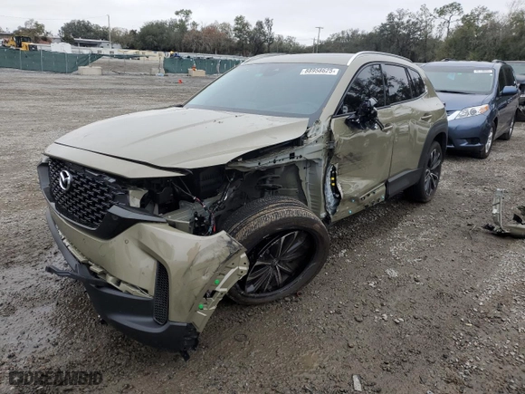 2024 Mazda CX-50 2.5 Turbo Premium Plus Package with VIN 7MMVABEY0RN192243, listed as a Copart auction lot 88958625 with 19,497 mi miles and Salvage Title. Bid and sale history available at carsss.com. Image 1.
