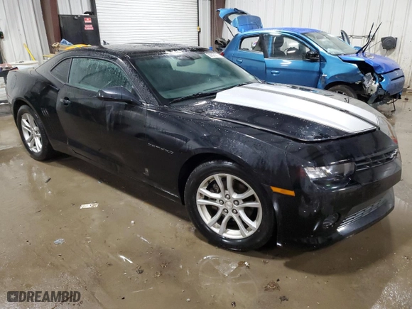 2014 Chevrolet Camaro LS with VIN 2G1FE1E31E9167882, listed as a Copart auction lot 86626214 with NaN miles and Salvage Title. Bid and sale history available at carsss.com. Image 4.