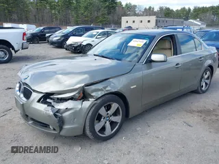 2007 BMW 5 Series with VIN WBANF33547CS41532, listed as a IAAI auction lot 42047518 with 217,725 mi miles and . Bid and sale history available at DreamBid. Image 18.