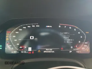 2023 BMW M4 Competition xDrive with VIN WBS43AZ01PCL21192, listed as a Copart auction lot 83487684 with 12,691 mi miles and Salvage Title. Bid and sale history available at carsss.com. Image 9.
