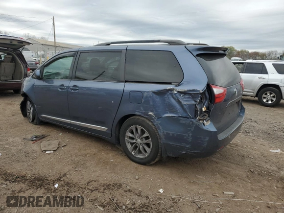 2016 Toyota Sienna LE AAS with VIN 5TDKK3DC5GS747769, listed as a Copart auction lot 53871075 with 379,303 mi miles and Salvage Title. Bid and sale history available at carsss.com. Image 2.