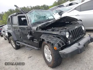 2017 Jeep Wrangler Unlimited Sport с VIN 1C4BJWDG3HL633411, выставлен на аукционе IAAI как лот 42030016 с пробегом 133 448 миль миль и . История ставок и продаж доступна на DreamBid. Изображение 1.