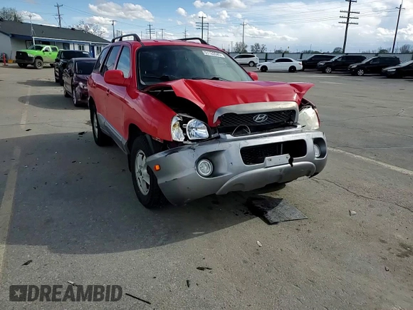 2003 Hyundai Santa Fe LX with VIN KM8SC73E93U489541, listed as a Copart auction lot 51122045 with 164,814 mi miles and Salvage Title. Bid and sale history available at carsss.com. Image 11.
