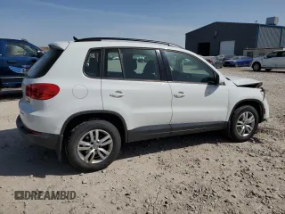 2017 Volkswagen Tiguan S with VIN WVGBV7AX8HK028302, listed as a Copart auction lot 52617685 with 108,191 mi miles and Salvage Title. Bid and sale history available at DreamBid. Image 3.