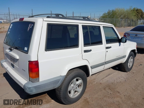 2001 Jeep Cherokee Sport with VIN 1J4FT48S61L582047, listed as a IAAI auction lot 42135003 with 160,716 mi miles and . Bid and sale history available at DreamBid. Image 4.