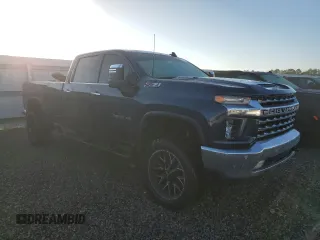 2020 Chevrolet Silverado 3500HD LTZ with VIN 1GC4YUEY9LF222764, listed as a Copart auction lot 73893124 with 0 mi miles and Salvage Title. Bid and sale history available at carsss.com. Image 4.