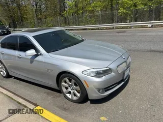 2012 BMW 5 Series 550i xDrive with VIN WBAFU9C53CDW93652, listed as a Copart auction lot 54708005 with 161,000 mi miles and Clean Title. Bid and sale history available at carsss.com. Image 1.