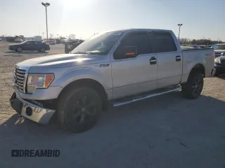 2010 Ford F-150 XL with VIN 1FTFW1EV7AFC27817, listed as a Copart auction lot 48610685 with 156,807 mi miles and Salvage Title. Bid and sale history available at carsss.com. Image 1.