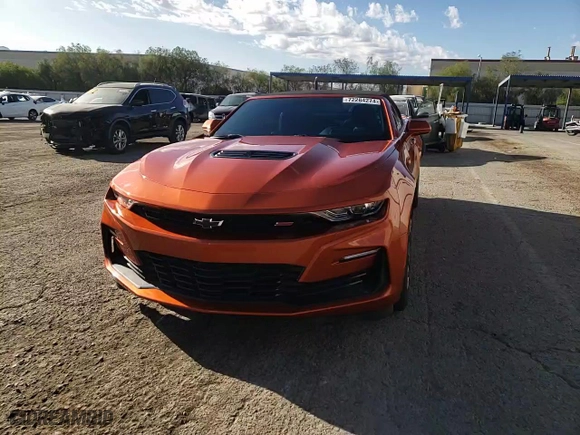 2022 Chevrolet Camaro 2SS with VIN 1G1FH3D78N0102223, listed as a Copart auction lot 72284274 with 5,683 mi miles and Salvage Title. Bid and sale history available at carsss.com. Image 13.