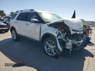 2015 Ford Explorer Limited with VIN 1FM5K8F81FGC51021, listed as a Copart auction lot 54855095 with Not Provided miles and Salvage Title. Bid and sale history available at DreamBid. Image 4.