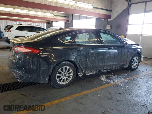 2015 Ford Fusion S with VIN 3FA6P0G76FR178857, listed as a Copart auction lot 45914115 with 140,810 mi miles and Clean Title. Bid and sale history available at DreamBid. Image 3.