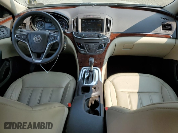 2014 Buick Regal with VIN 2G4GK5EX8E9182311, listed as a Copart auction lot 59602125 with 98,860 mi miles and Salvage title. Bid and sale history available at DreamBid. Image 8.