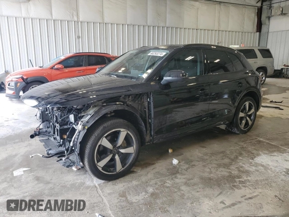 2023 Audi Q5 S line Premium Plus with VIN WA1EABFY5P2132689, listed as a Copart auction lot 66293274 with 12,180 mi miles and Salvage Title. Bid and sale history available at DreamBid. Image 1.
