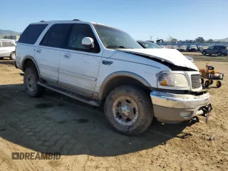 2002 Ford Expedition Eddie Bauer z VIN 1FMFU18L92LA60049, wystawiony jako Copart lot #46612355 z przebiegiem Nie podano mil oraz Szkoda całkowita • Salvage title. Historia ofert i sprzedaży dostępna na DreamBid. Obrazek 4.