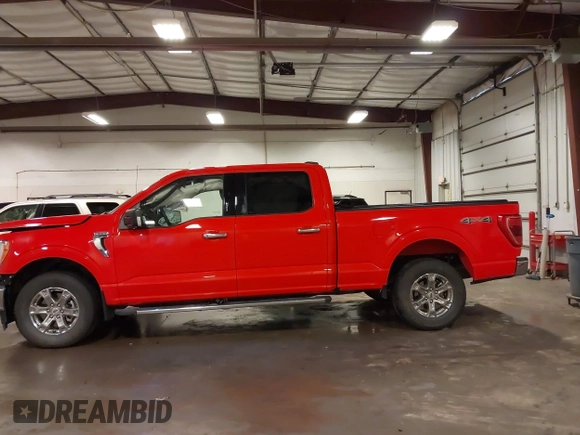 2023 Ford F-150 XL z VIN 1FTFW1E89PKD85604, wystawiony jako IAAI lot #42573035 z przebiegiem 29 531 mil mil oraz . Historia ofert i sprzedaży dostępna na DreamBid. Obrazek 15.