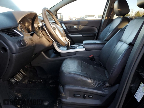 2012 Ford Edge Sport with VIN 2FMDK4AK4CBA92005, listed as a Copart auction lot 86296614 with 164,260 mi miles and Salvage Title. Bid and sale history available at carsss.com. Image 7.