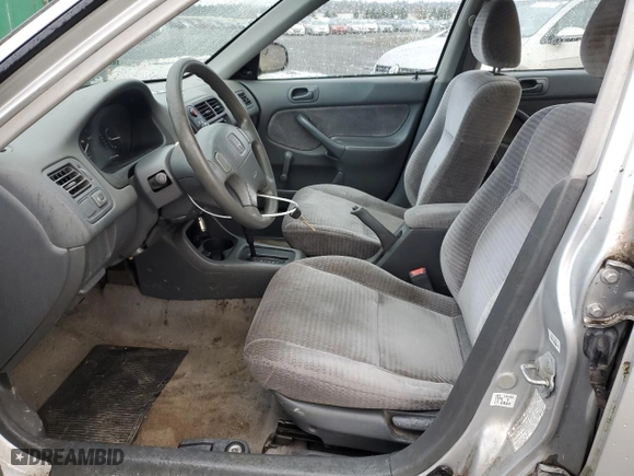 1999 Honda Civic VP with VIN 2HGEJ6616XH539865, listed as a Copart auction lot 88510835 with 309,615 mi miles and Clean Title. Bid and sale history available at carsss.com. Image 7.