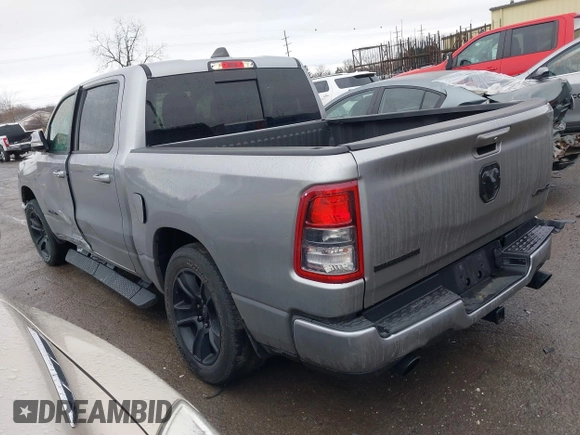 2020 Ram 1500 Big Horn with VIN 1C6SRFFT0LN284358, listed as a IAAI auction lot 41352956 with 70,693 mi miles. Bid and sale history available at carsss.com. Image 3.